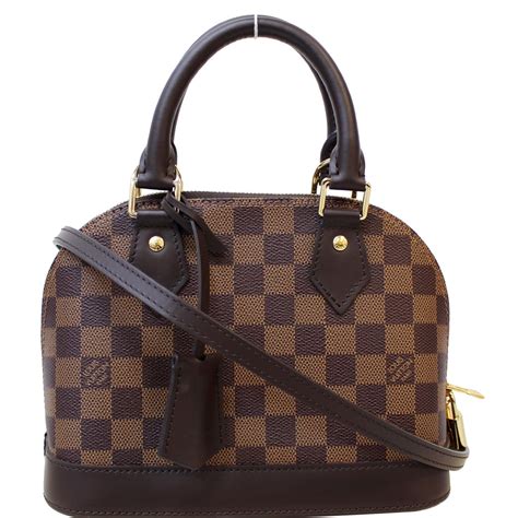 louis vuitton alma bb damier ebene ราคา|louis vuitton damier ebene.